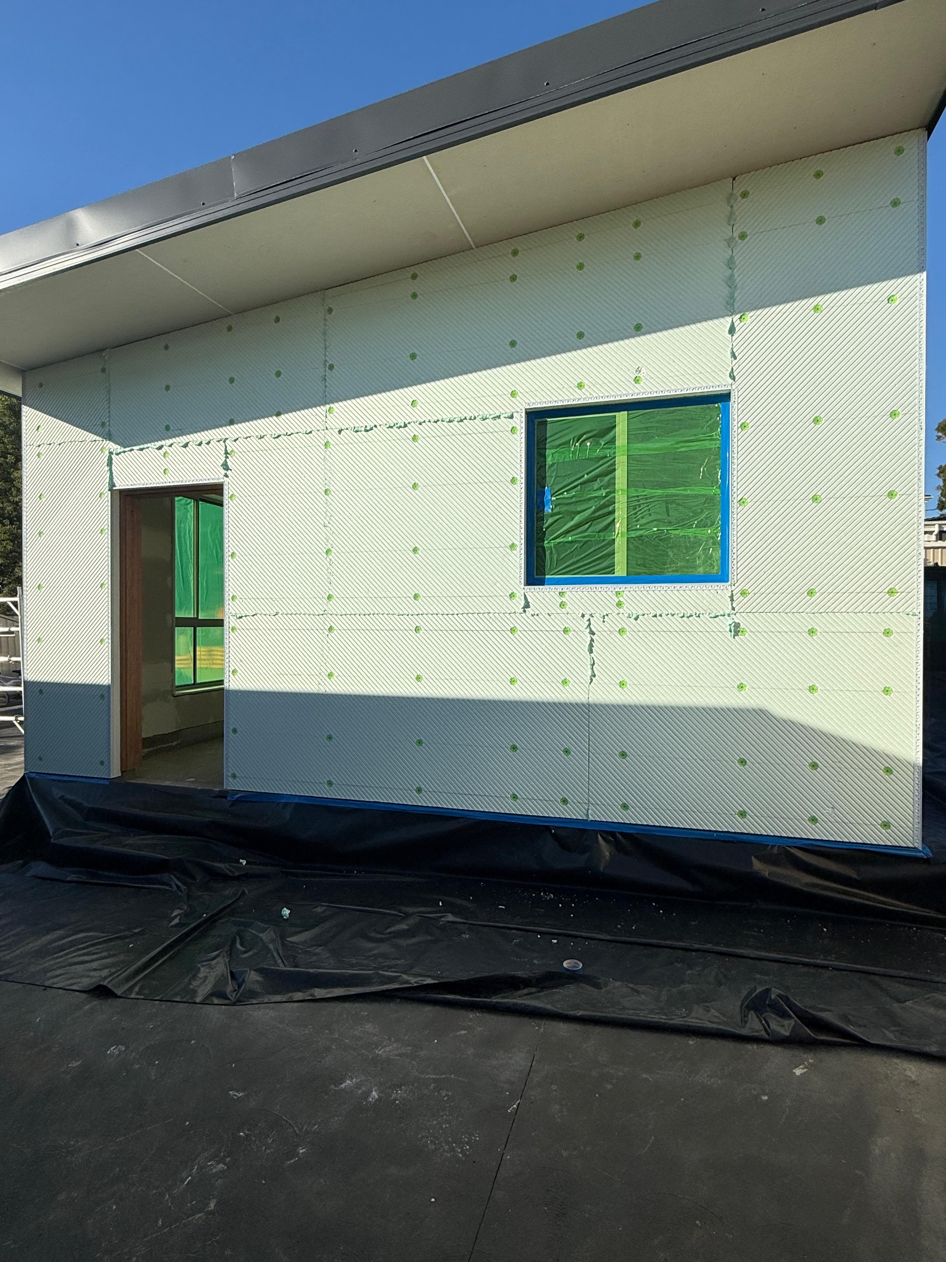 Green Foam Installation